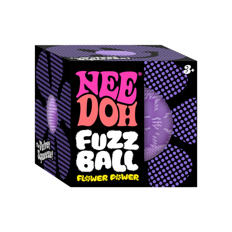NeeDoh Fuzz Ball Flower Power - US 4931