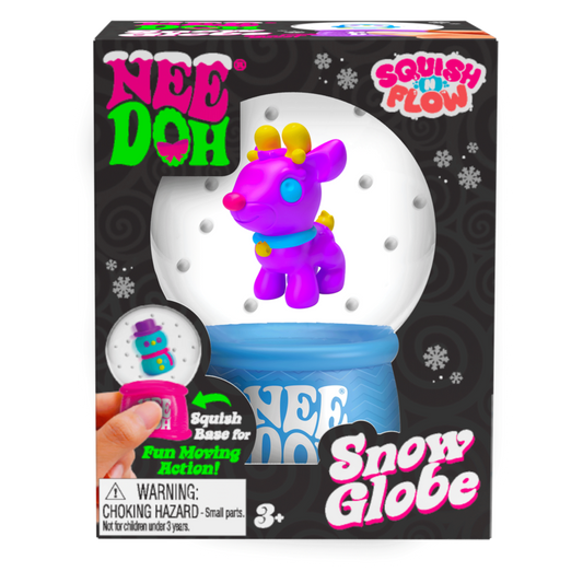 NeeDoh Squish N Flow Snow Globe - US 7931
