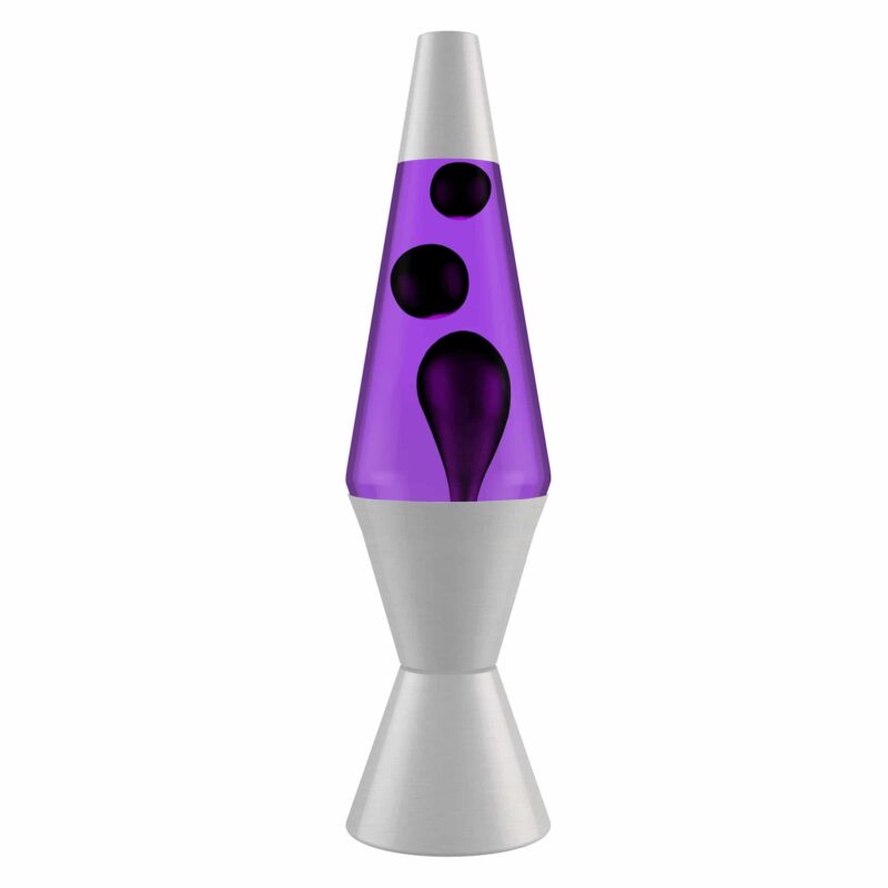 14.5’’ LAVA Lamp – Black &amp; Purple - US 5157