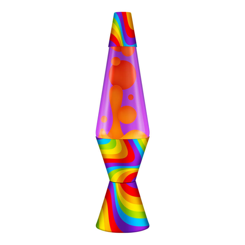 14.5″ Lava Lamp Flowing Color Bands - US 6538
