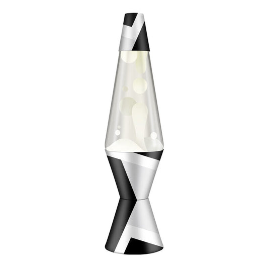 14.5″ Lava Lamp Polygonal White Tone - US 4556