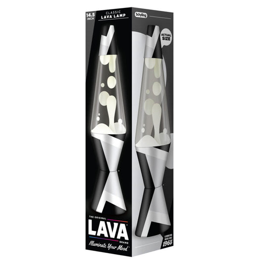 14.5″ Lava Lamp Polygonal White Tone - US 4556