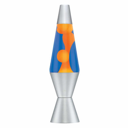 14.5” LAVA Lamp – Orange/Blue/Silver - US 9329