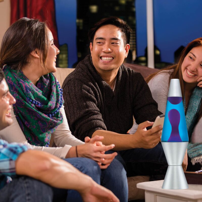 14.5″ LAVA Lamp – Purple/Blue/Silver - US 5952