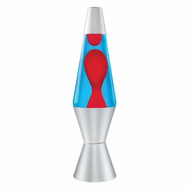 14.5″ LAVA Lamp – Red/Blue/Silver - US 3322