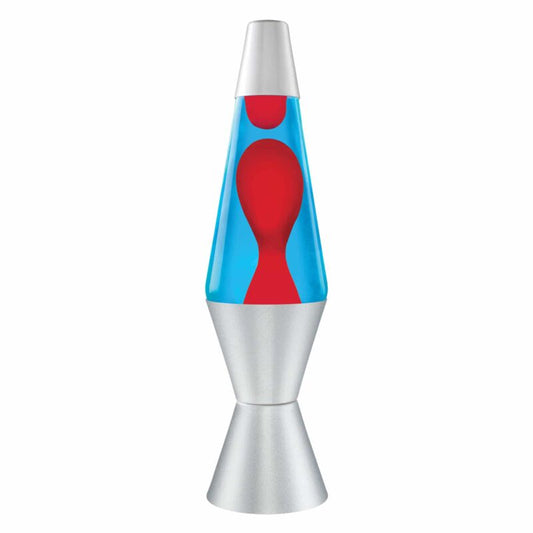 14.5″ LAVA Lamp – Red/Blue/Silver - US 3322