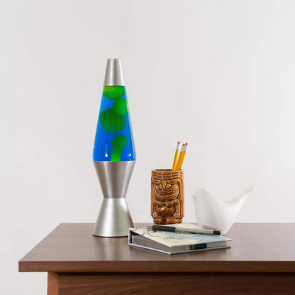 14.5” LAVA Lamp – Yellow/Blue/Silver - US 6081