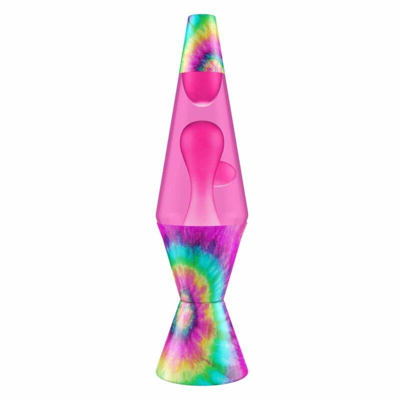 14.5″ LAVA Lamp – Tie Dye Pink Spiral - US 5072