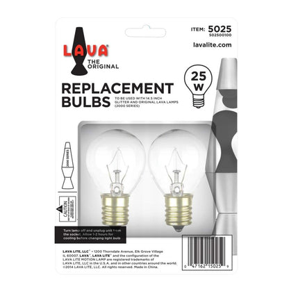 25W LAVA Lamp Light Bulb W/Tray - US 5232