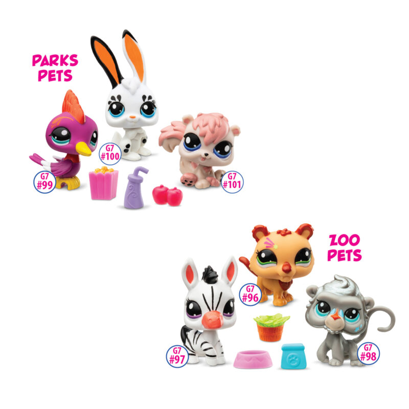Littlest Pet Shop Pet Trio – Series 2 - US 6965