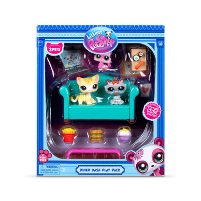 Littlest Pet Shop Diner Dash Play Pack - US 1337
