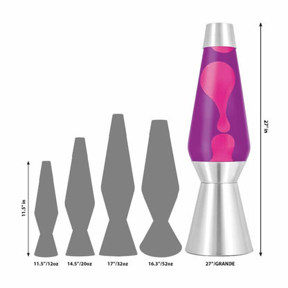 27″ LAVA Lamp Grande – Pink/Purple/Silver - US 2542