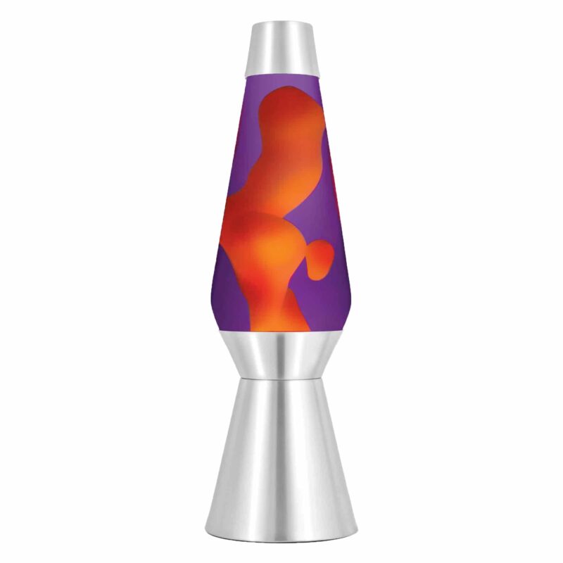 27″ LAVA Lamp Grande – Yellow/Purple/Silver - US 3334