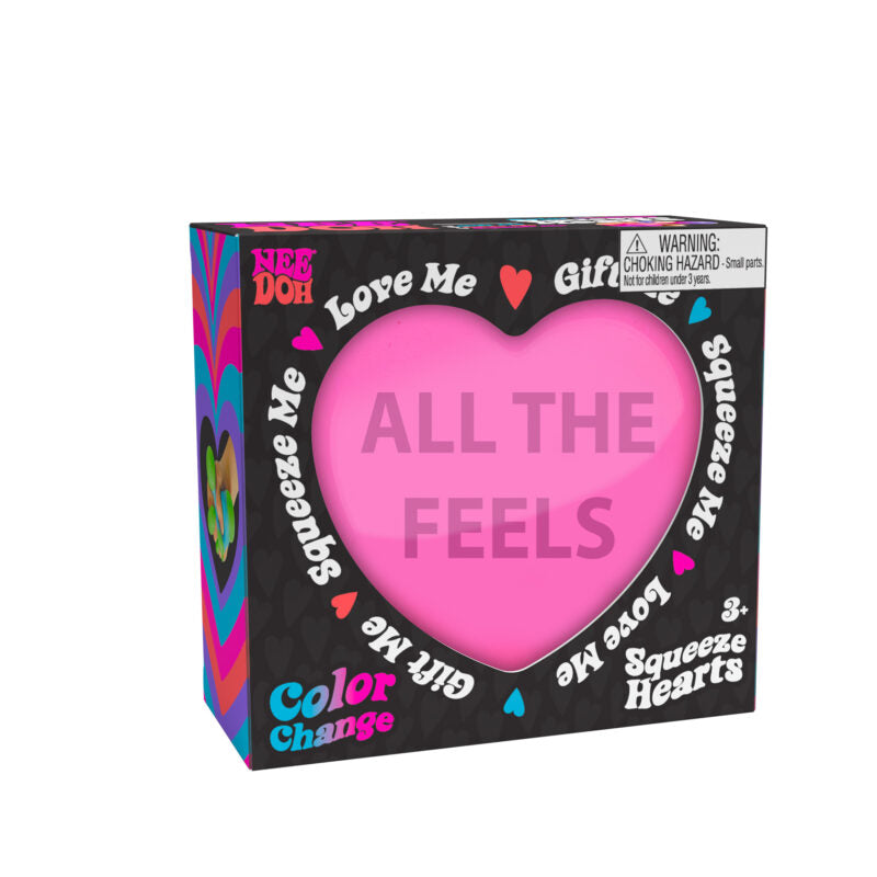 NeeDoh Color Change Squeeze Heart - US 8650