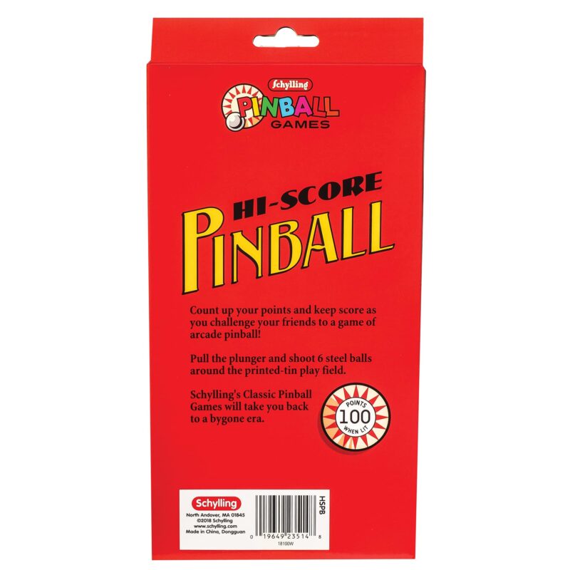 Hi-Score Pinball - US 9812