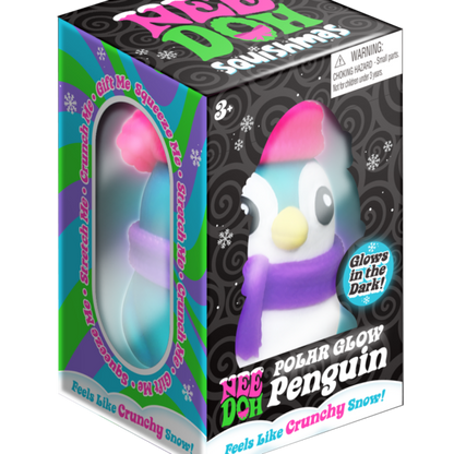 NeeDoh Polar Glow Penguin - US 2841