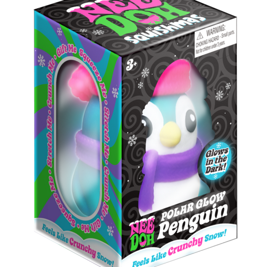 NeeDoh Polar Glow Penguin - US 2841