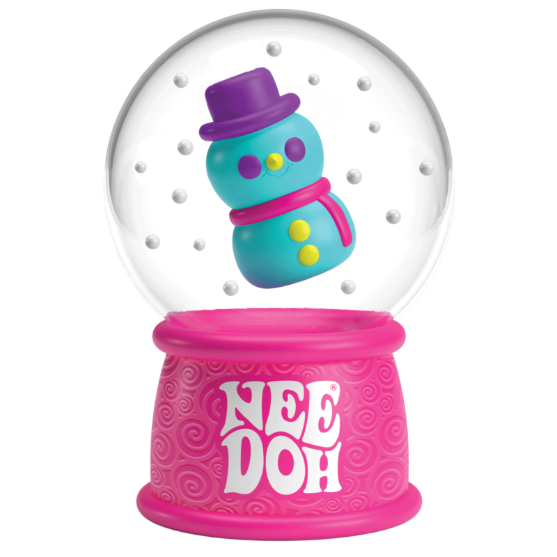 NeeDoh Squish N Flow Snow Globe - US 7931