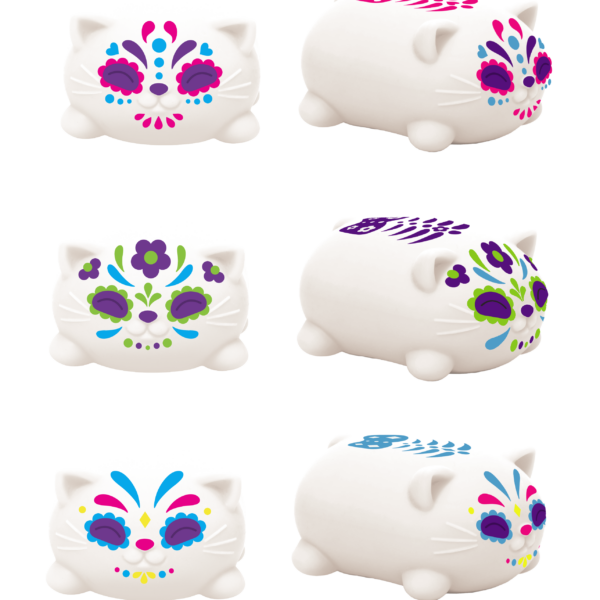 NeeDoh Sugar Skull Cats - US 8771