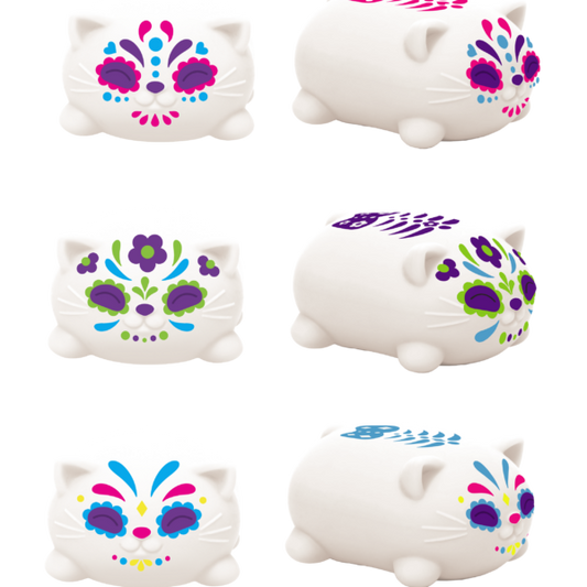 NeeDoh Sugar Skull Cats - US 8771