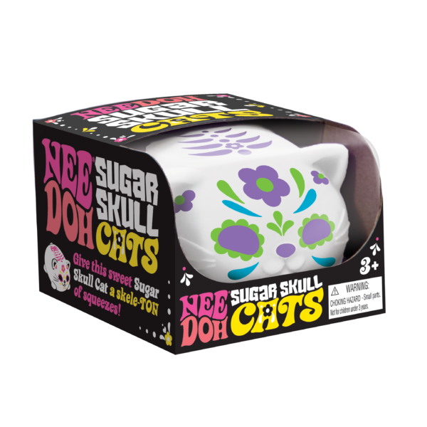 NeeDoh Sugar Skull Cats - US 8771