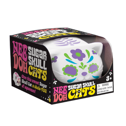 NeeDoh Sugar Skull Cats - US 8771