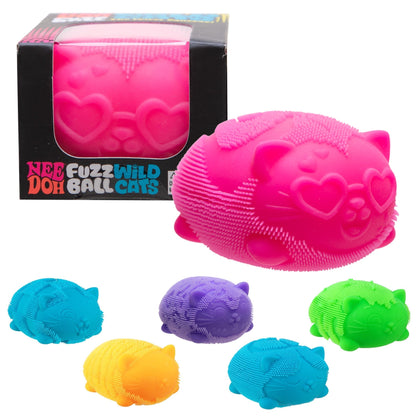 NeeDoh® Fuzz Ball Wild Cats - US 6588